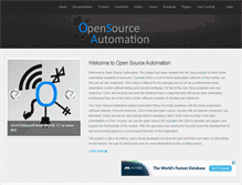 Tablet Screenshot of opensourceautomation.com